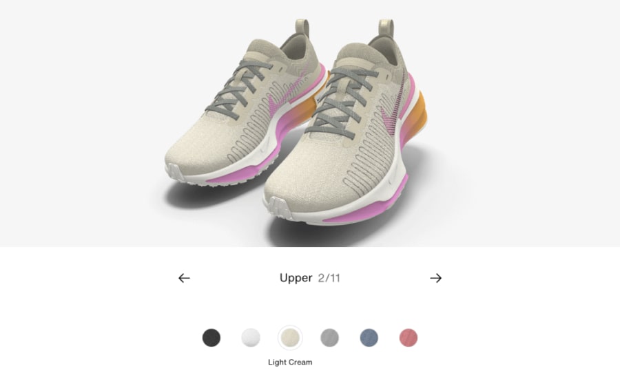 Nike ukazuje, jak si navrhnout vlastní tenisky
